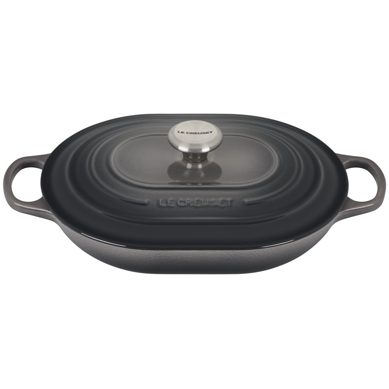 Le Creuset 3.75 Qt. Cast Iron Oval Casserole with Lid & Reviews Perigold